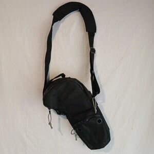 Portable Oxygen Tank Cylinder Carry Black Shoulder Bag NO TANK Included